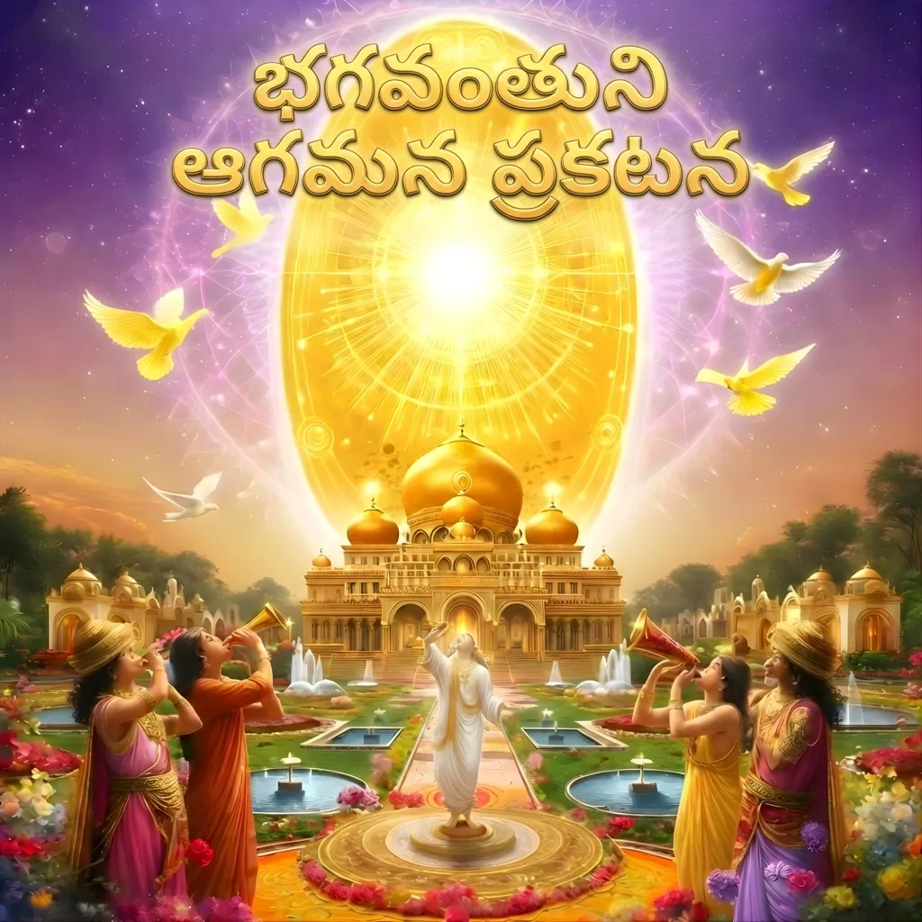 భగవంతుని ఆగమన ప్రకటన